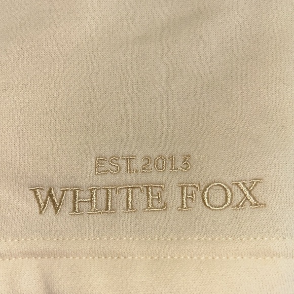 NWT White Fox Along For The Ride Lounge Shorts in Butter Yellow Size XL - Picture 6 of 9